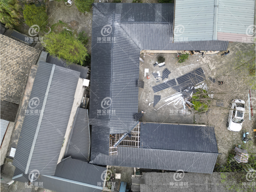 100-200平方房子鋪多少合成樹脂瓦？總費用多少錢？